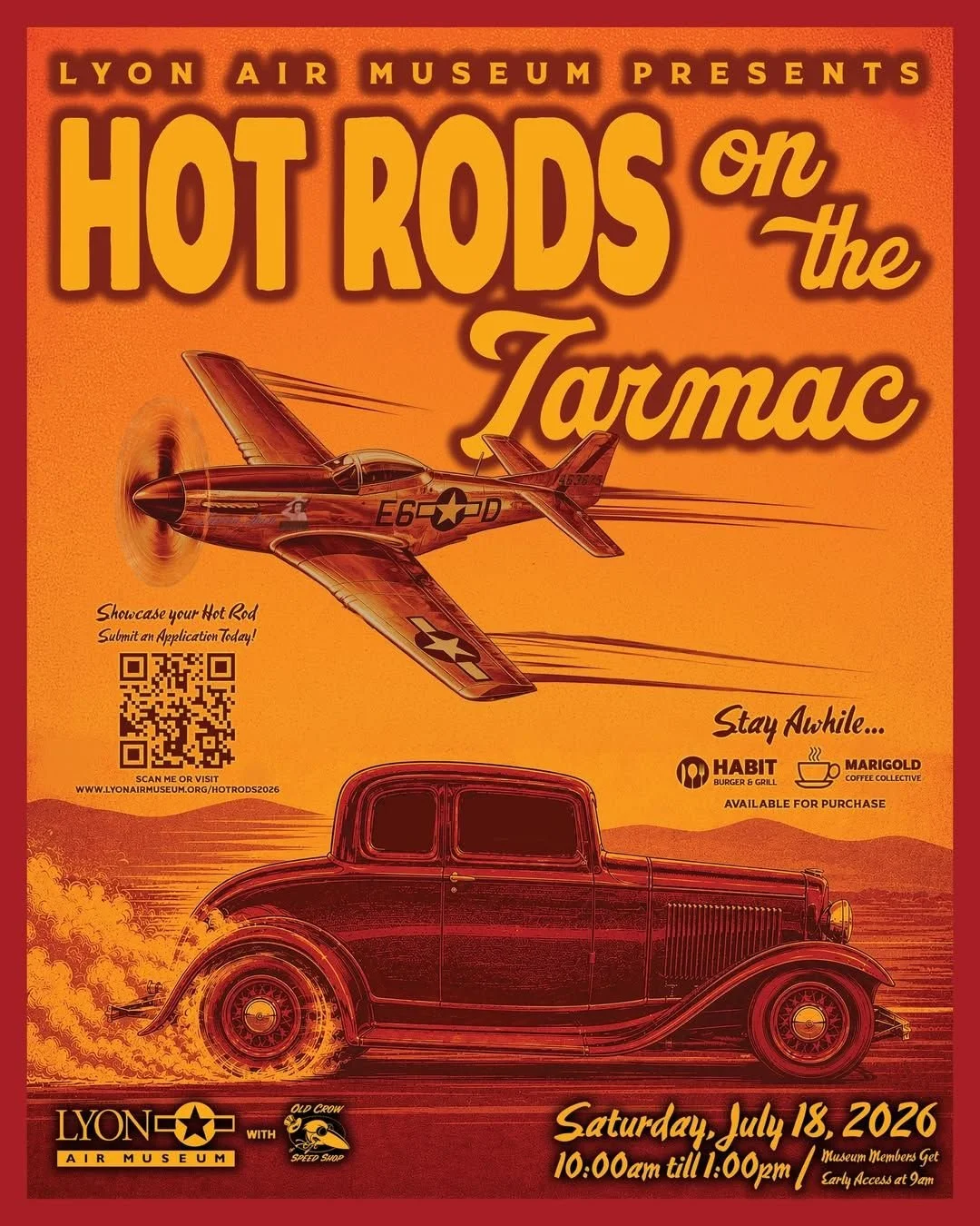 Hot Rods On The Tarmac — Let's Go Rockabilly!